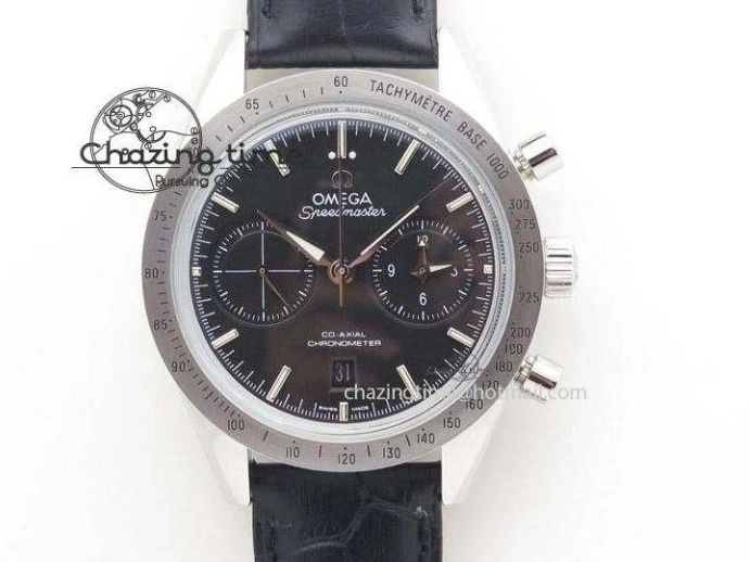 0129 Planet Ocean 39.5mm Black Ceramic Bezel SS VSF 1:1 Best Edition Black Dial on Black Gummy Strap A QuickDry 7889